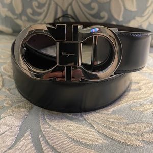 Men’s Salvatore Ferragamo belt 32 Black